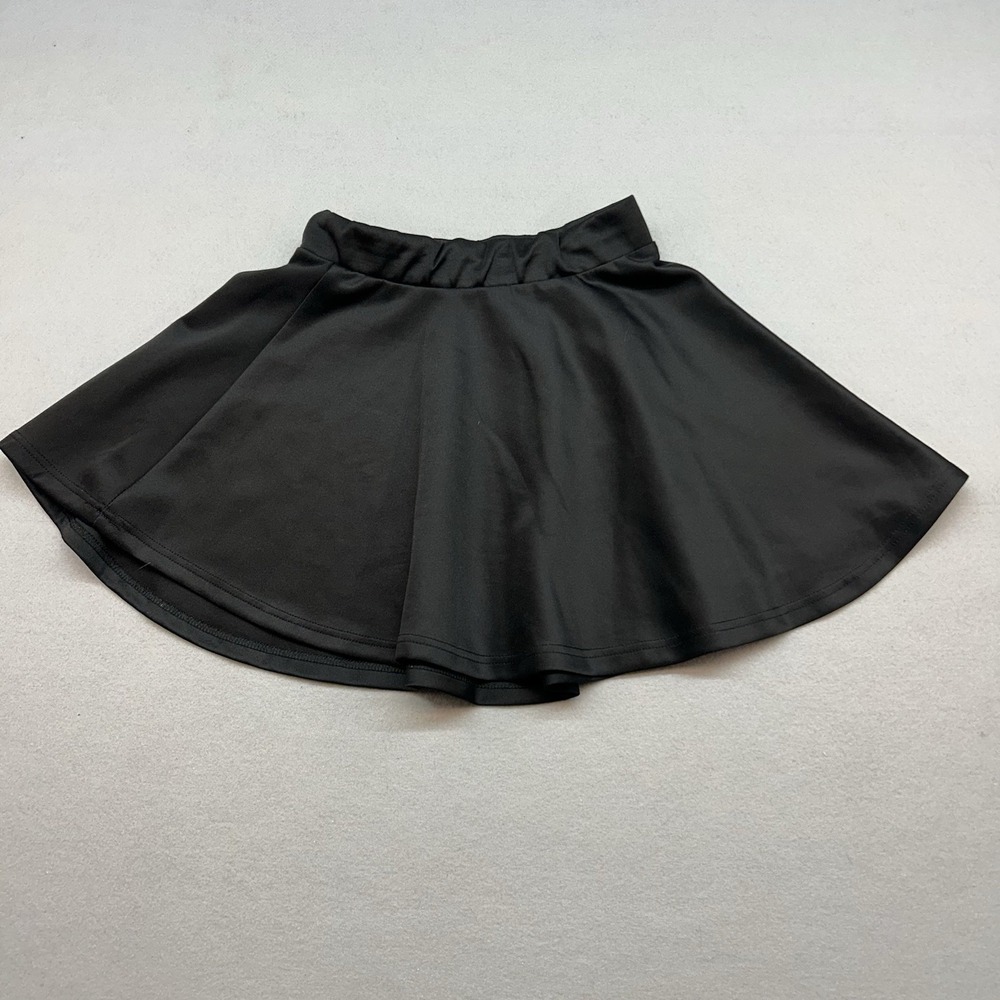 Spirit Halloween Black Skater Skirt Women's Adult L Costume Cosplay Dress Up